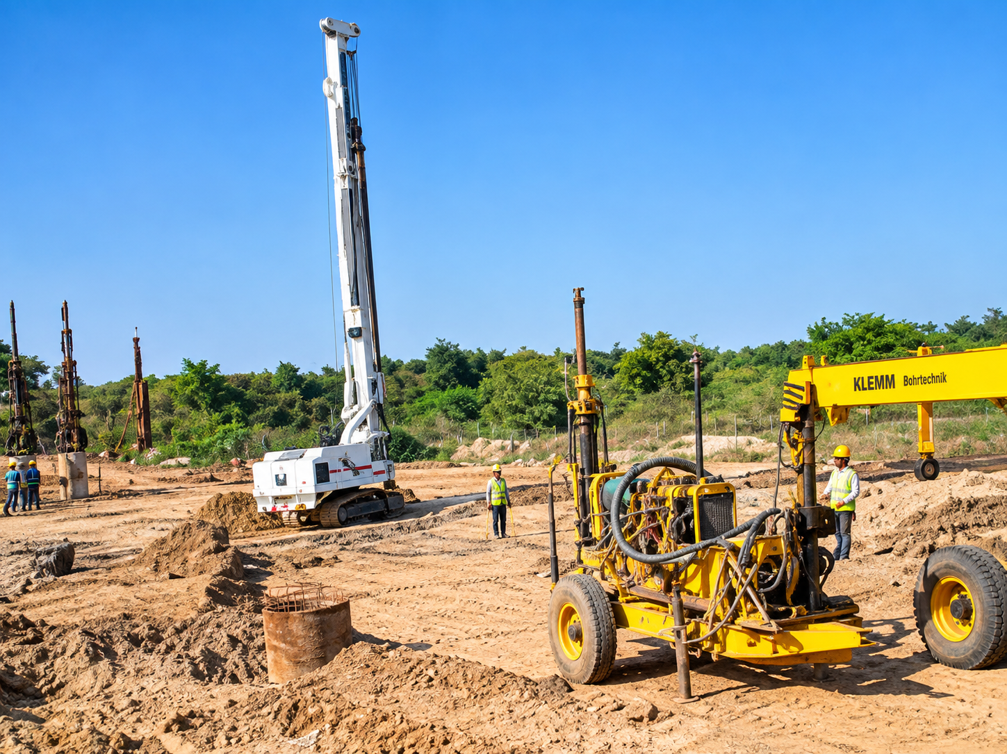 GPR SURVEY GEOTECHNICAL INVESTIGATION PILING IN INDORE MADHYA PRADESH